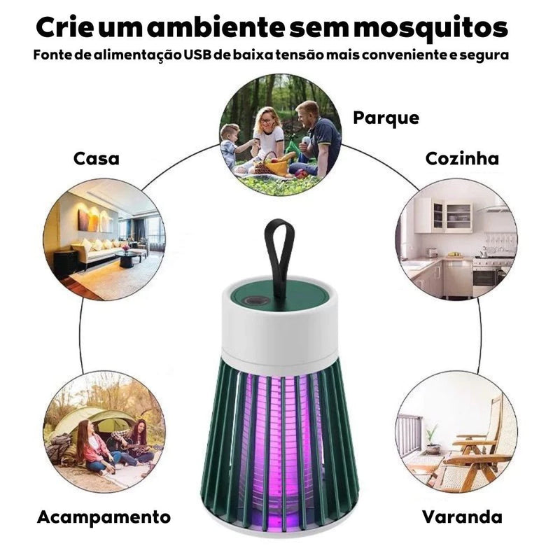 lâmpada mata mosquitos