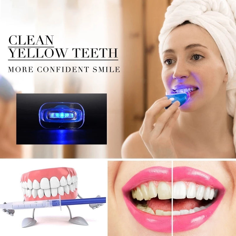 ⚡⚡Kit de Higiene Oral Dentes de Cuidados com LED⚡⚡Conjunto Dental